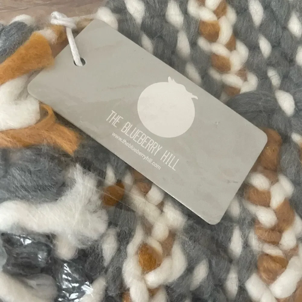NWT THE BLUEBERRY HILL CHARLIE PLAID, ZINC